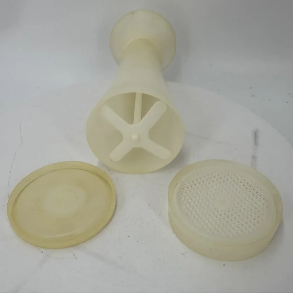 Vintage Tupperware Jifi Sift Powdered Sugar‎ Flour Sifter Complete